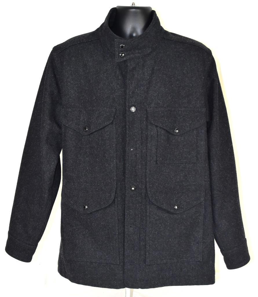 RARE Filson 'Greenwood' Style 10202 Black Yukon Wool … Gem