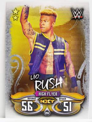 Slam Attax - #215 Lio Rush - Live 2018