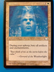 Serenity 24/167 Weatherlight Magic: The Gathering