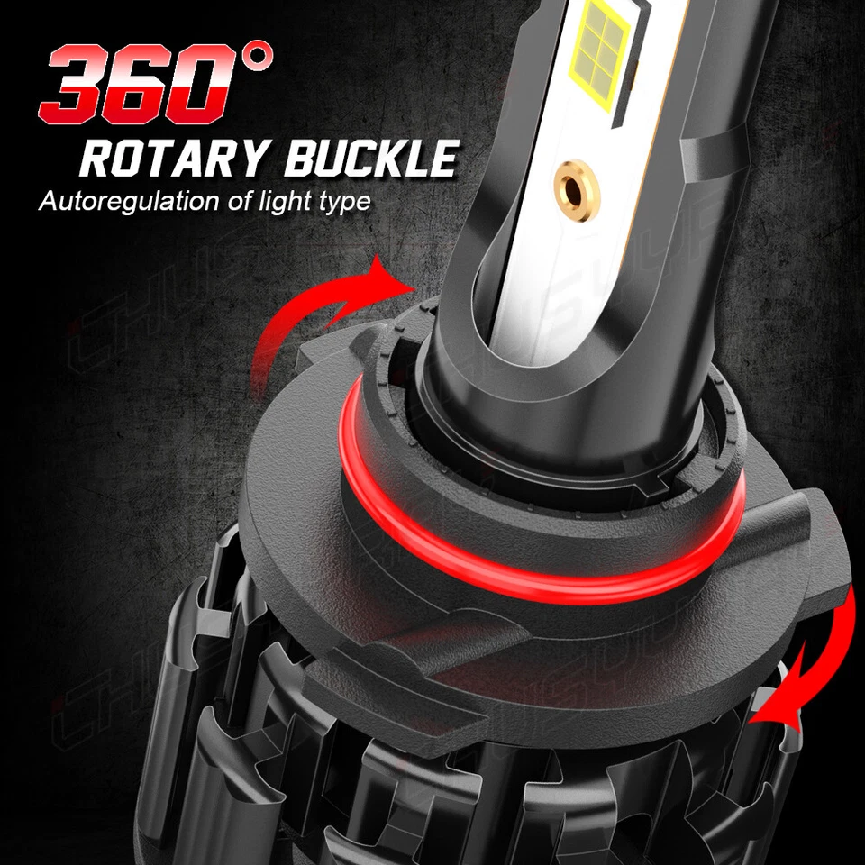 适用于 2006 - 2010 英菲尼迪 M35 8 件车头灯 日间 Hi/Lo DRL + Fog 灯泡 全新 — 第 4/4 张图片