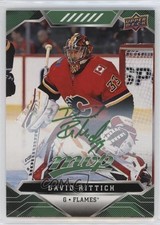 2019-20 Upper Deck MVP Green Script David Rittich #122 0b3