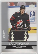 2023 Team Canada Juniors Pride of the Program Jersey Olen Zellweger #69 5q7