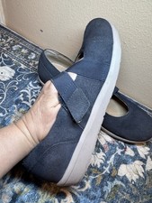 Vionic Shelby Blue Suede Mary Jane  s