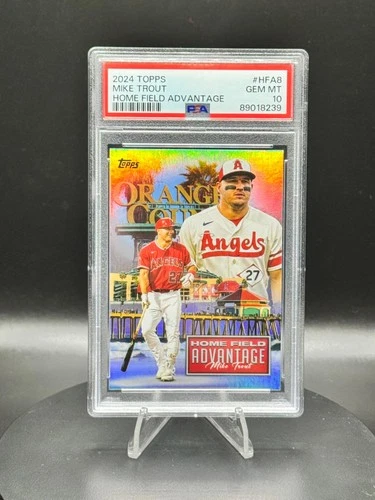 2024 Topps Mike Trout Home Field Advantage #HFA8 PSA GEM MT 10