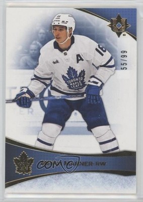 2022-23 Upper Deck Ultimate Collection Blue 55/99 Mitch Marner #41 12mg