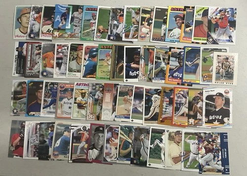 Vintage Stars baseball Card Lot, Rookies,  HALL OF FAMERS, Nolan Ryan, Astros