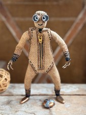 Handmade Nine Doll Burlap Toy Nine Movie Puppet Stitchpunk Doll Steampunk Doll