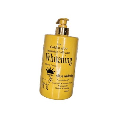 Golden GLOW INTENSICE H-C Whitening Shower Cream. Ziegenmilch & Vit.C 1000mlx 1