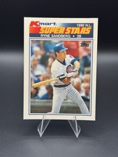 Topps 1990 Kmart Superstars Ryne Sandberg #2 Chicago Cubs MLB Baseball Card