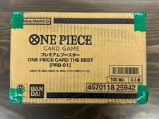One Piece Card Game Premium THE BEST PRB-01 Case Japanese New Sealed