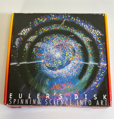 Euler's Disk Spinning Science Into Art Tangent Toy Co. VINTAGE 1998