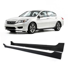 Side Skirts Extension Rocker Panel For Honda Accord 4dr 2013-17 2015 Jdm Mod