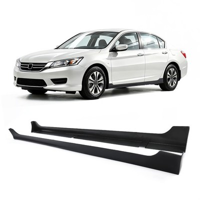 Side Skirts Extension Rocker Panel For Honda Accord 4dr 2013-17 2015 JDM MOD