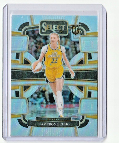 2024 Panini WNBA Select Cameron Brink Silver Prizm RC #56 Los Angeles Sparks