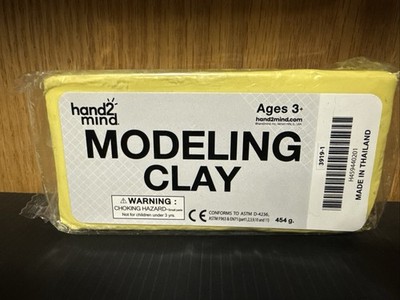 Hand 2 Mind Modeling Clay Pack Of 1lb Each Bricks Yellow