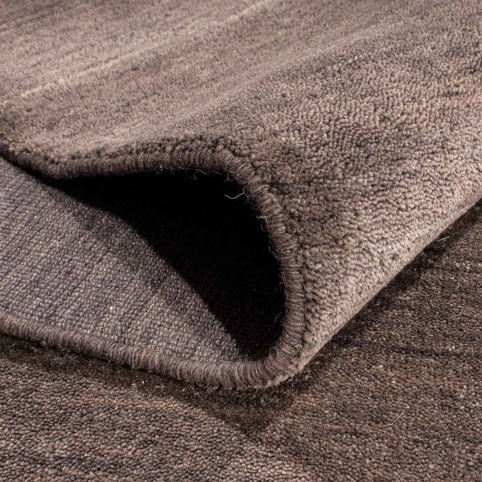 Morgenland Gabbeh Teppich - Indus - 298 x 200 cm - dunkelbraun - Bild 4 von 4