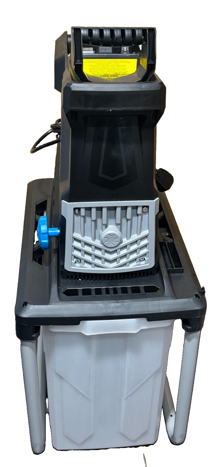 Mac Allister MQS2800-3 2800W Garden Shredder Wood Chipper 45mm Silent Crusher 1