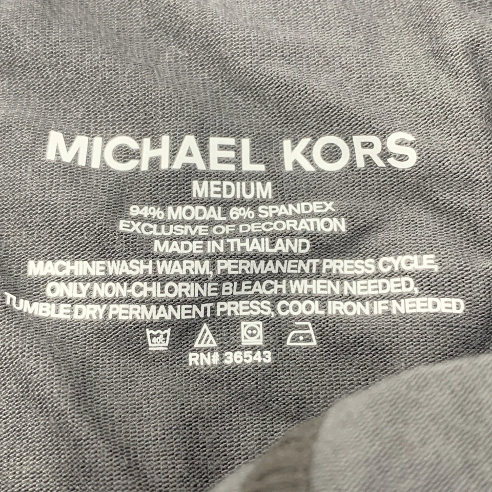 De Colección Michael Kors Gris Calzoncillo S- Para Hombre M Mezcla Algodón Lujo Comodidad Nuevo Foto 3 de 4