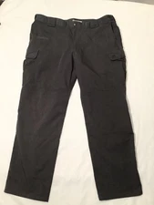 5.11 Tactical Pants Mens 42x32 Gray Cargo Ripstop Workwear Outdoor Pockets