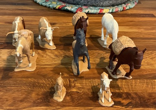 190's Revell Western Figure Miniture Masterpiece Kit/Set - Picture 11 of 14