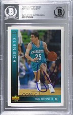 BAS 1993-94 Upper Deck Tony Bennett #97 Authentic Auto 0o9