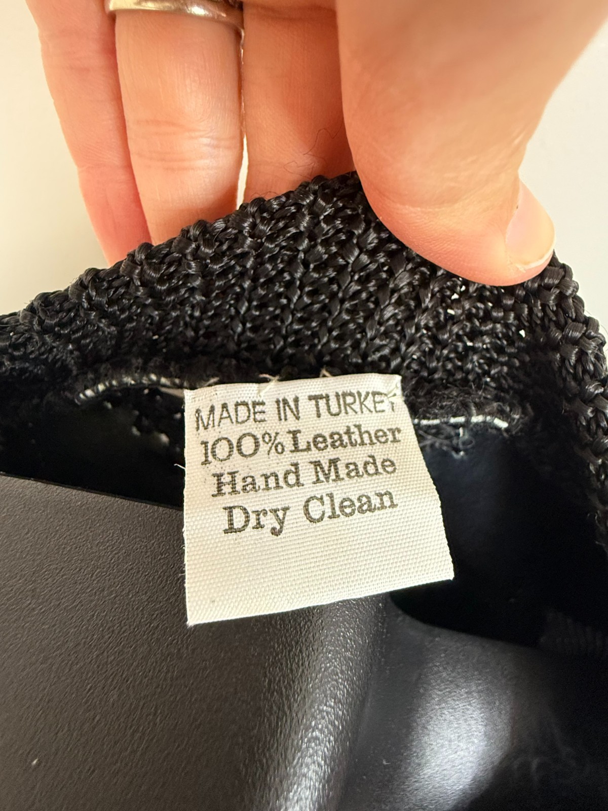 Men's Leather Turkey Made Patchwork Argyle Pullov… - image 4