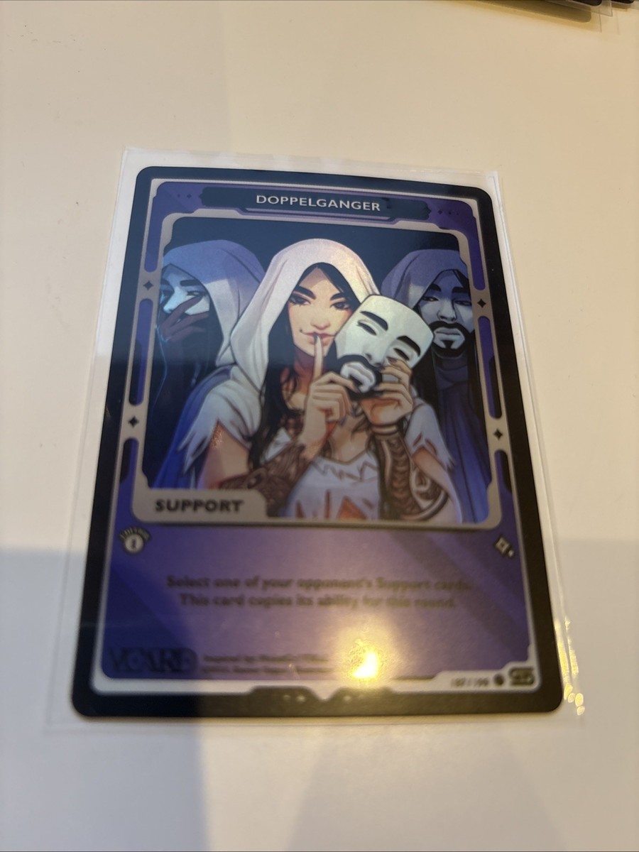 Gamersupps VCARD Rising Stars 1st Ed Holo Support Doppelganger
