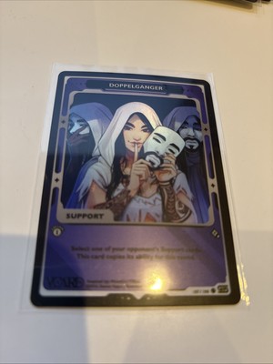 Gamersupps VCARD Rising Stars 1st Ed Holo Support Doppelganger