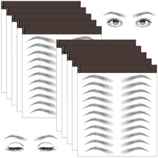Eyebrow Tattoo Sticker Waterproof 4D Hair-Like Natural Fake Tattoo Stickers