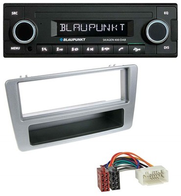 Blaupunkt DAB USB Bluetooth MP3 Autoradio für Honda Civic 01-03 silber man. Klim