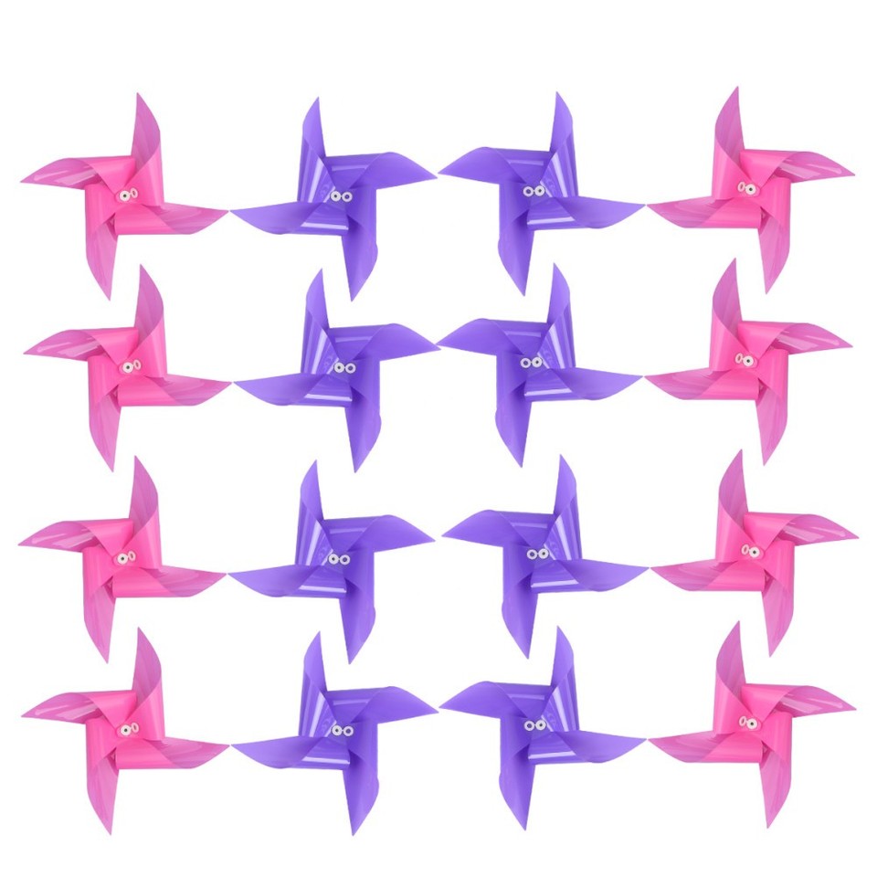 100 Pcs Garden Windmill String for Outdoor Decor Colorful Pinwheels ...