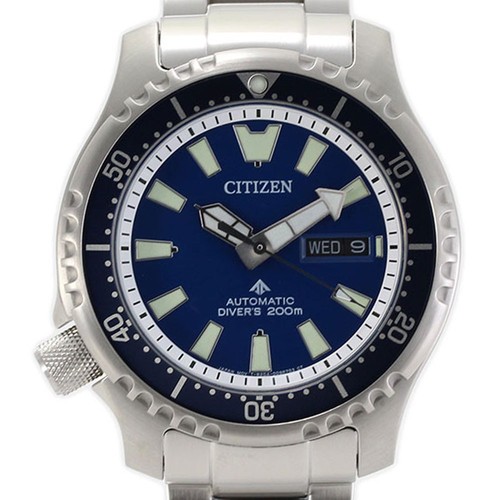 CITIZEN NY0161-63L PROMASTER Automatic Analog Blue Silver - Picture 2 of 8
