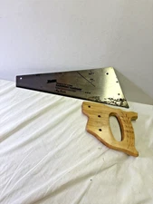 Disston 10 Point Hardpoint Handsaw H-1/16 Signed Henry Disston Needs Screws