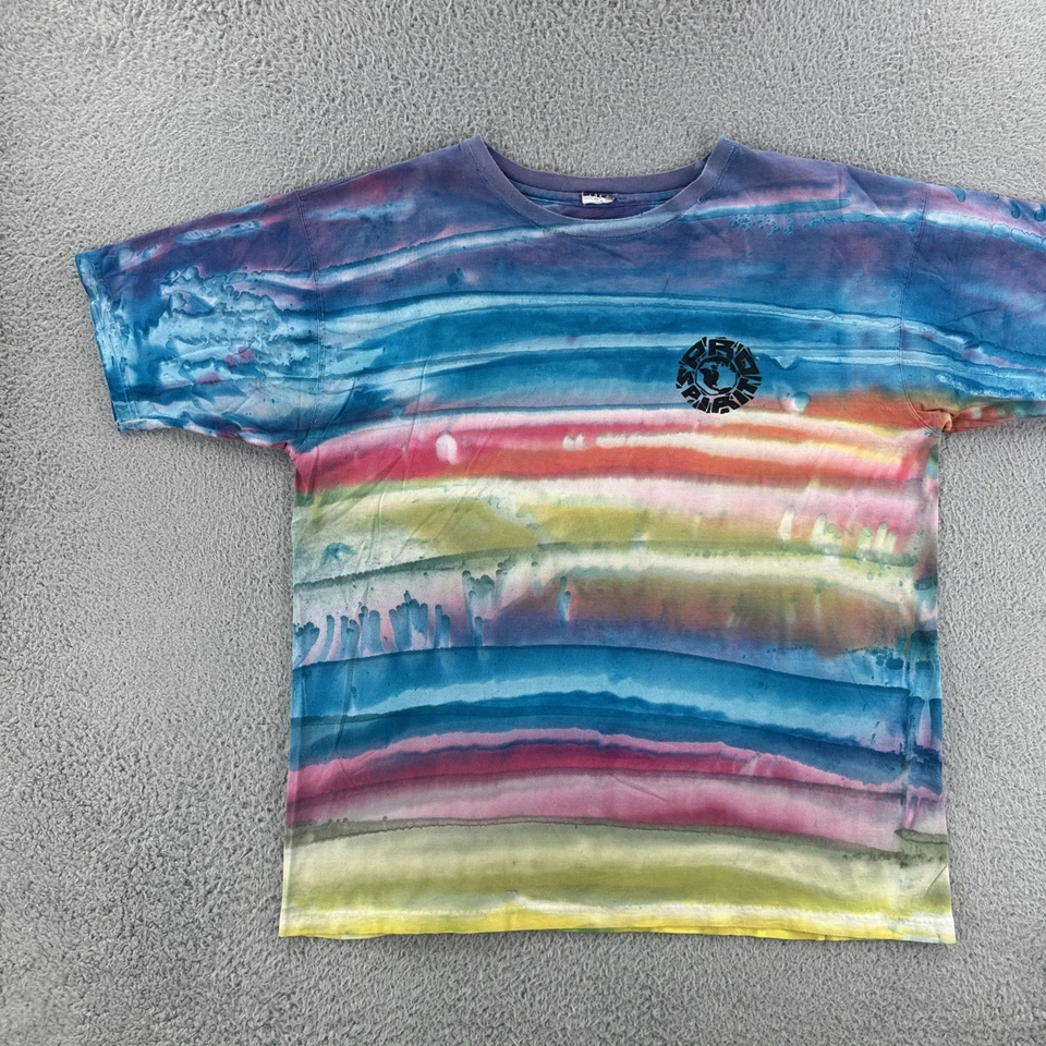 Camisa De Colección Pro Spirit XL Tie Dye Manga Corta Divertida Años 90 Colorido Surf Patín Foto 3 de 4