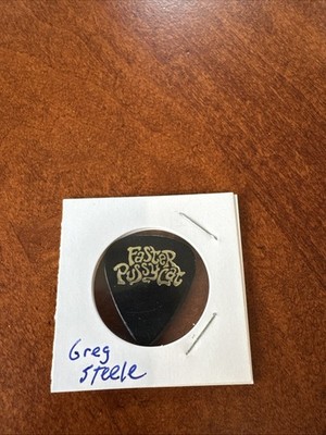 Faster Pussycat Greg Steele Vintage Guitar Pick - 1989 When It's Over Tour