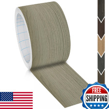 GSCIT Wood Grain Repair Tape 1.7"x50ft Self-Adhesive Silver Walnut Patch