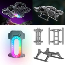 For DJI Neo 2 Drone Landing Gear Heightened Folding Tripod Protector RGB Light