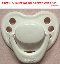 Honeybug MAGNETIC PACIFIER reborn art doll baby newborn handle SNOW WHITE