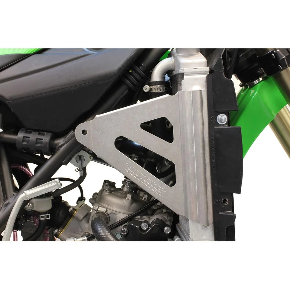 Works Connection Aluminum Radiator Braces For Kawasaki KX85 2014-2021 Foto 3 de 4