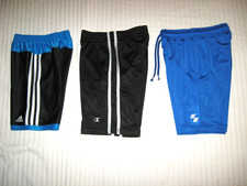 Lot Of 3 Pair Boys Athletic Shorts Child S 5-6