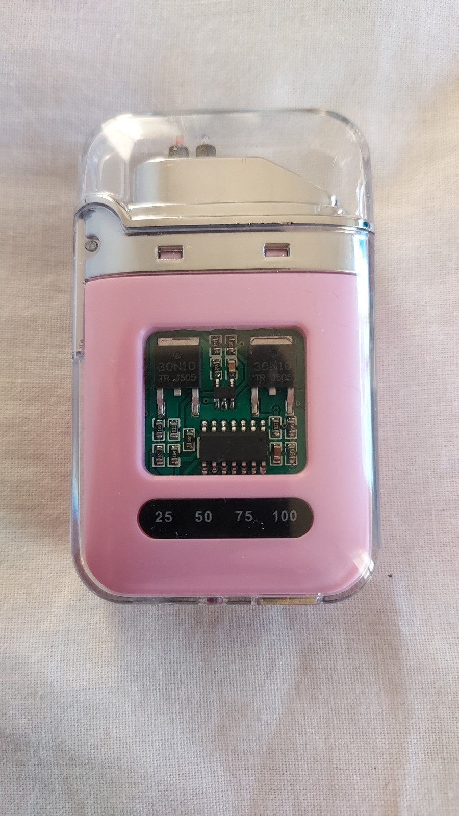 Rechargeable &ndash; Windproof Flameless &ndash; White / Pink / Black