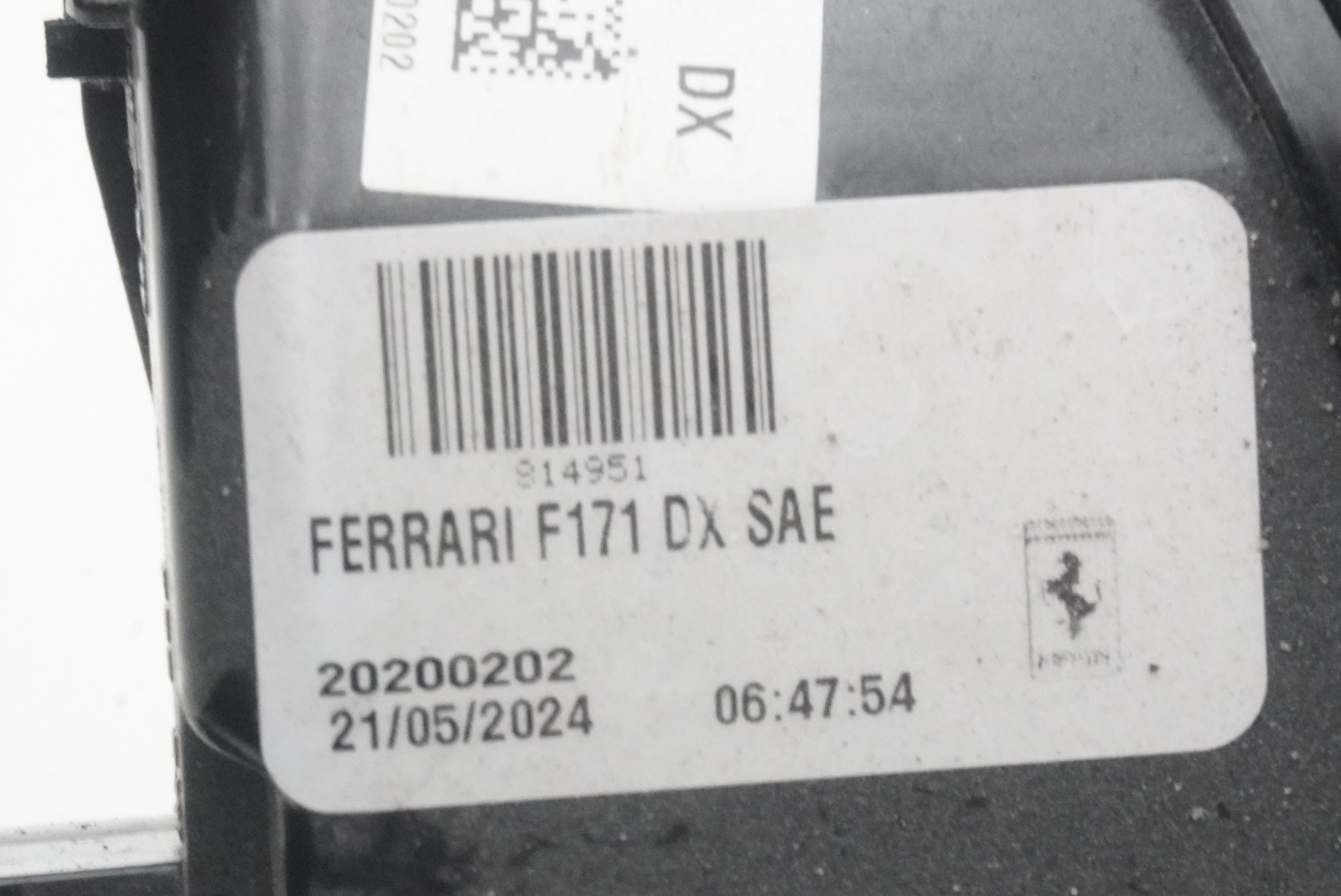 Rear Right Passenger Tail Light Lamp 814951 Ferrari 296 GTB GTS F171 2024 *Note*