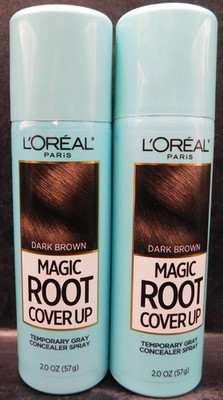 2Pk Loreal Magic Root Cover Up Dark Brown 2.0oz EACH New & Unused