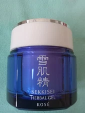 KOSE Sekkisei Herbal Gel Moisturizer 80g Multi-Benefit Hydrating & Sleeping Mask