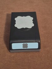 EK Success Flourish Large Punch Scalloped Label Crafting Shapes