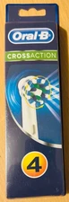 Oral B Cross Action Electric Toothbrush Replacement Brush Heads Refill, 4Count