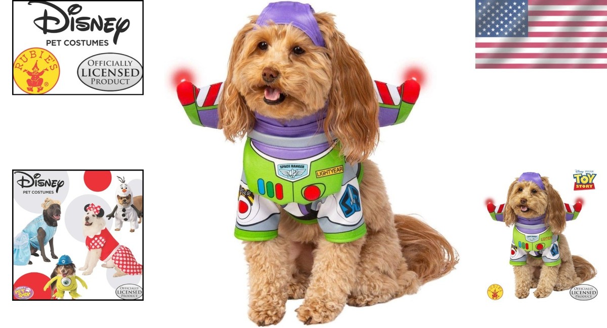 Official Buzz Lightyear Costume for XL Dogs Cats Perfect for Any  Occasion