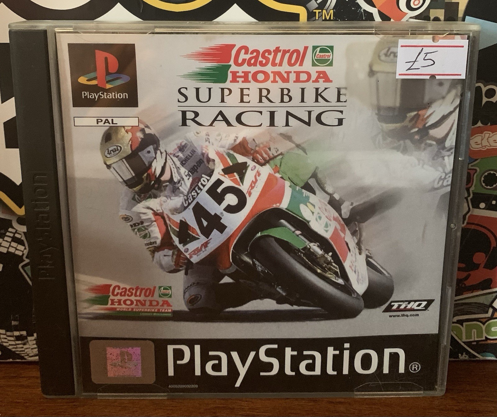 Castrol Honda Superbike Racing (Sony PlayStation 1, 1999) PAL UK COMPLETE