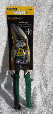 Stanley FATMAX Offset Right Cut Aviation Snips 18 GA