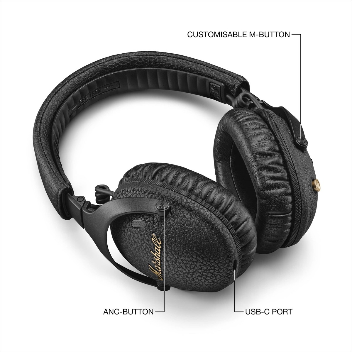 【ほぼ新品同様】Marshall MONITOR Ⅲ A.N.C. Marshall - Monitor III A.N.C. Wireless Noise Cancelling Over-the